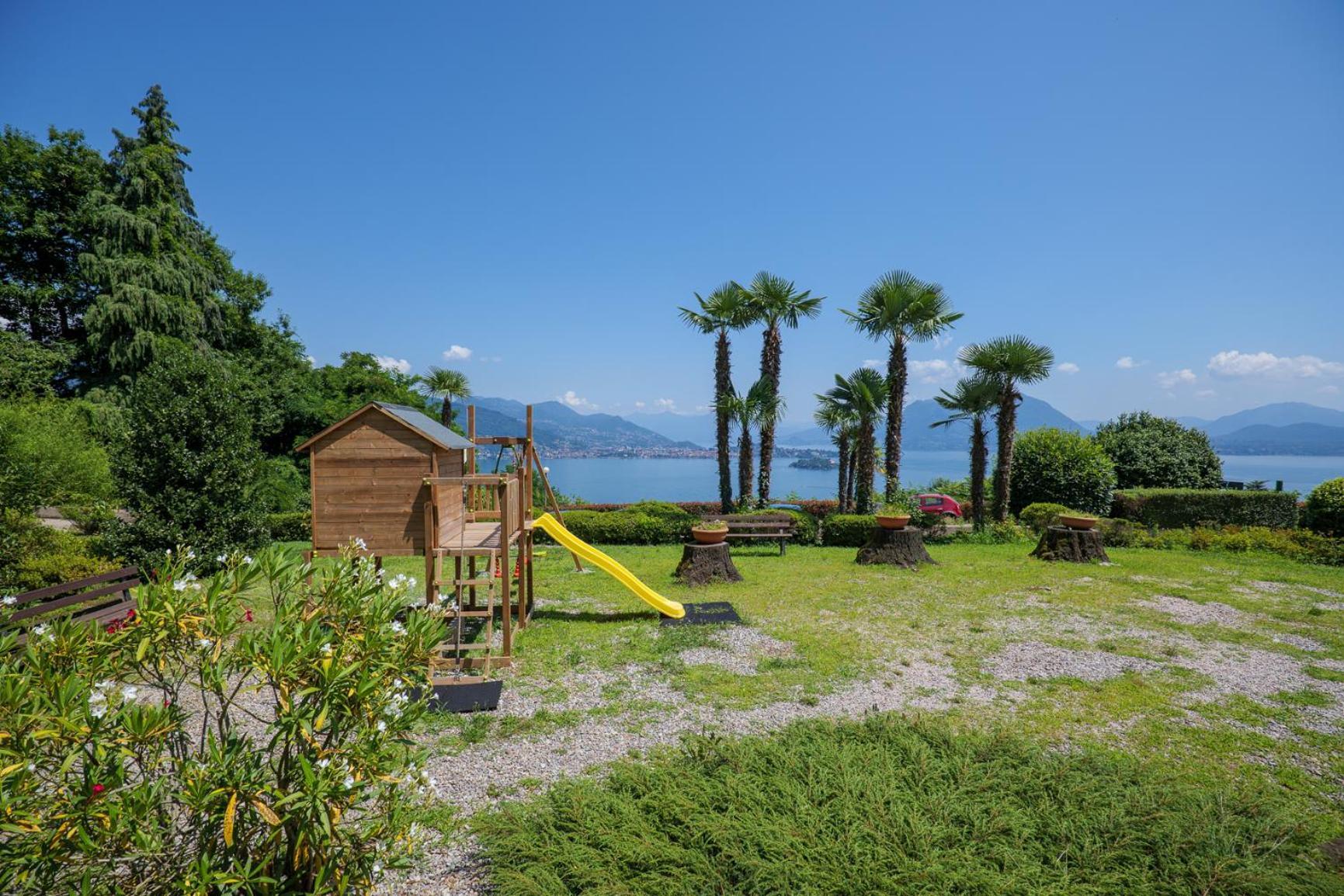 Villa Anna Isole Borromee Baveno Esterno foto