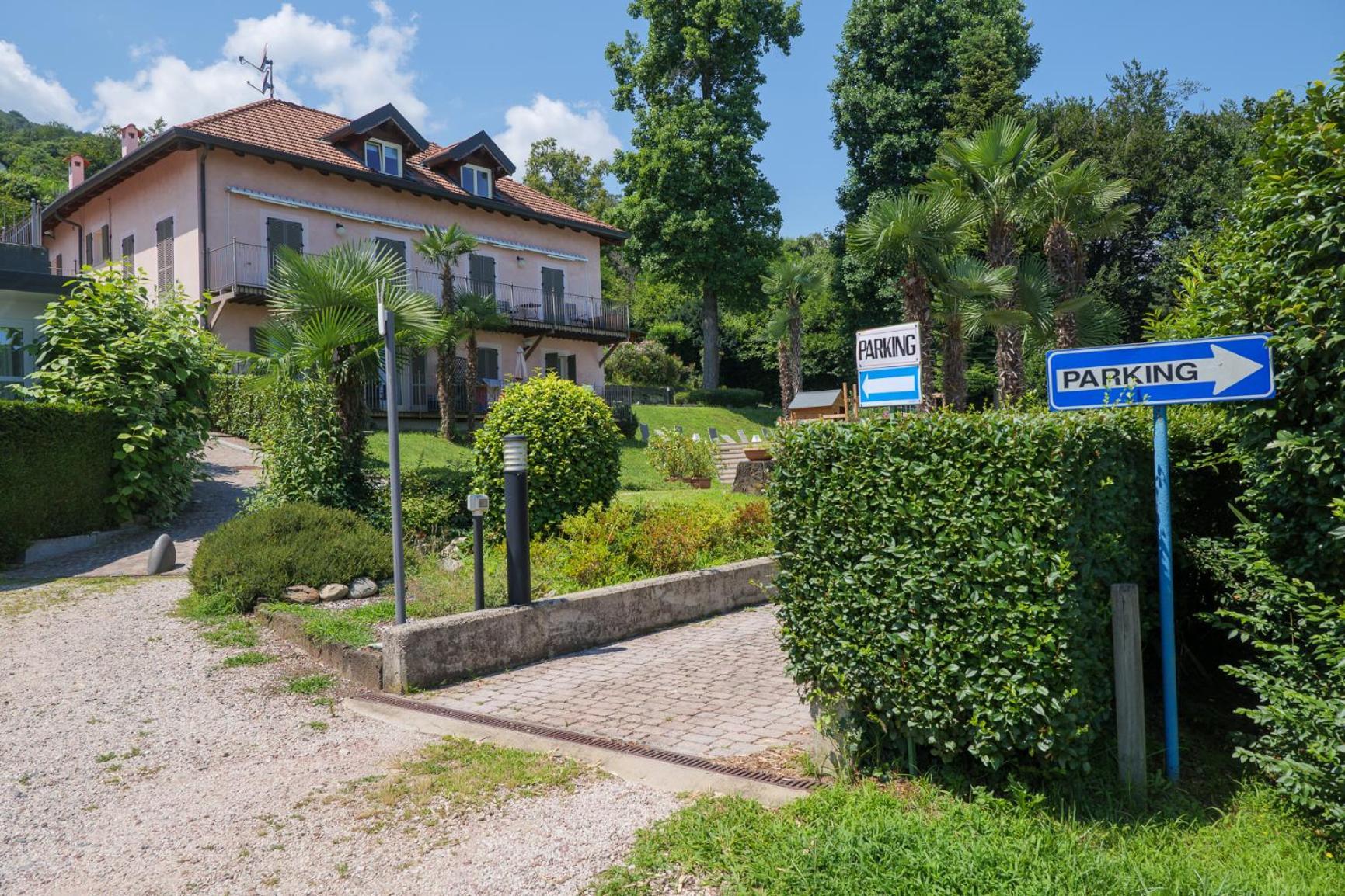 Villa Anna Isole Borromee Baveno Esterno foto