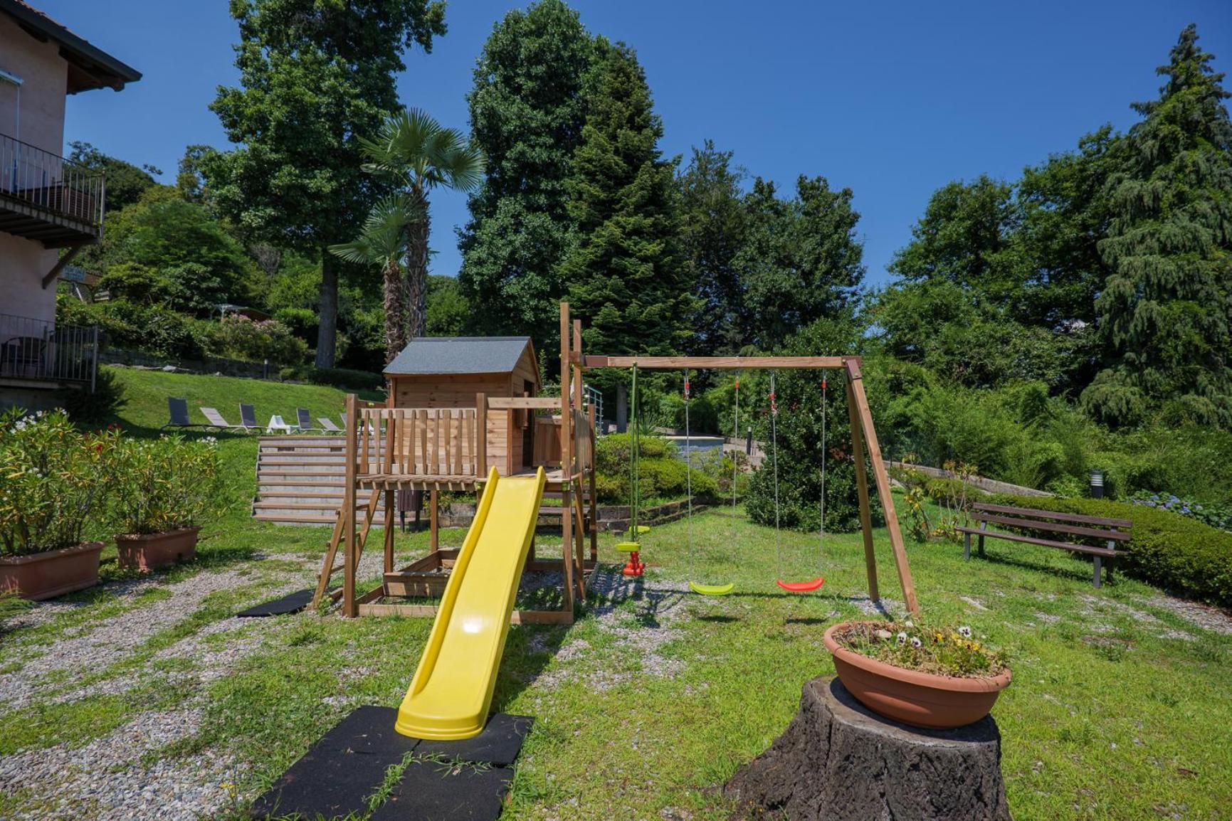 Villa Anna Isole Borromee Baveno Esterno foto