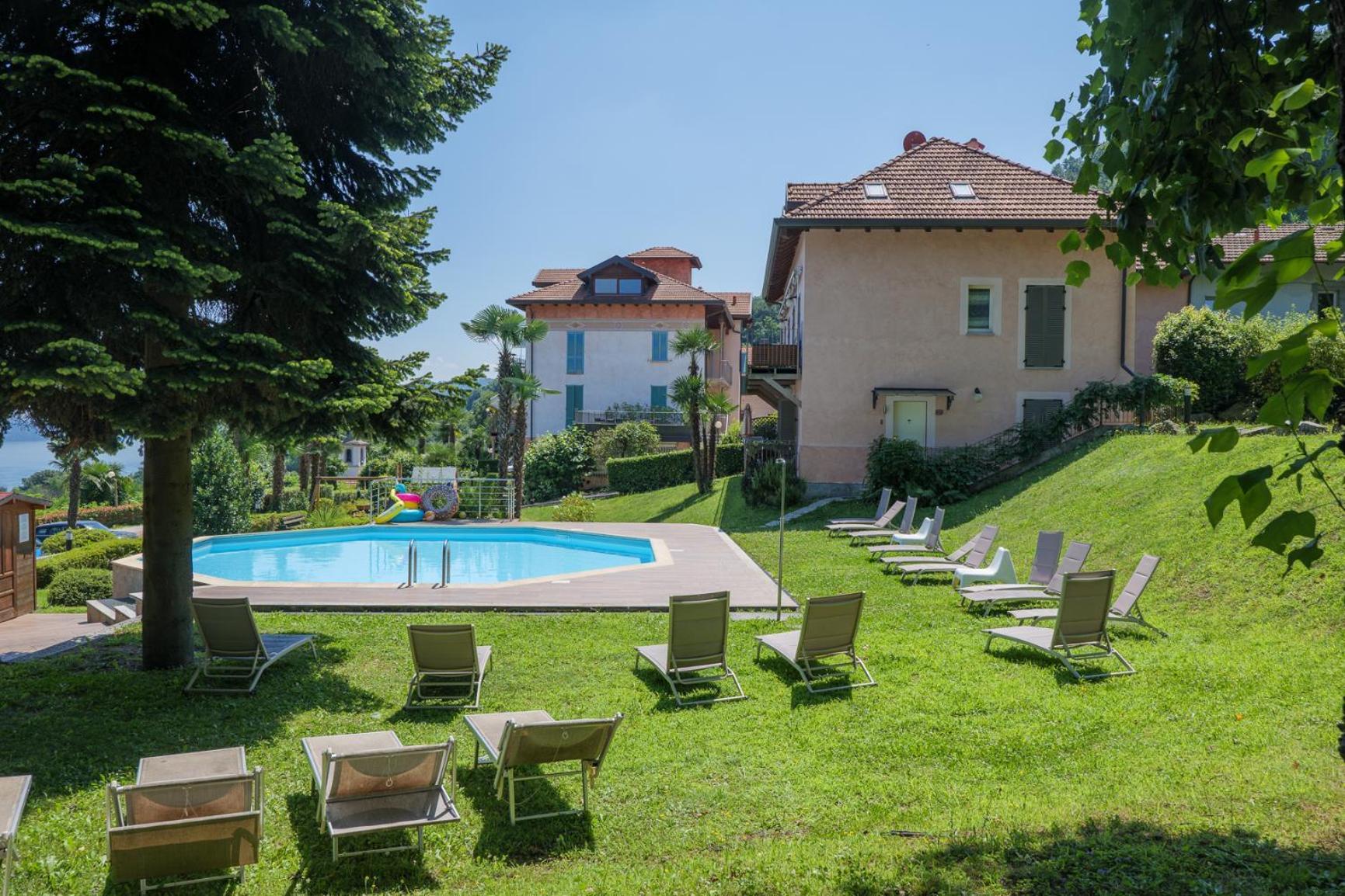 Villa Anna Isole Borromee Baveno Esterno foto
